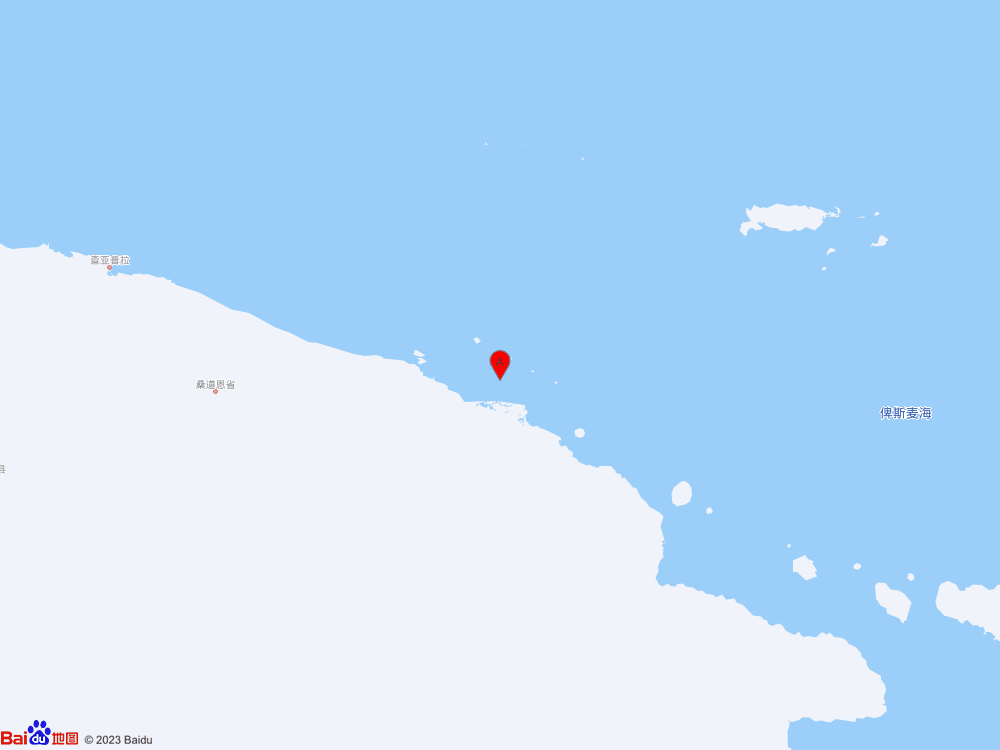 巴布亚新几内亚附近海域（北纬-3.55度，东经144.30度）发生6.2级地震
